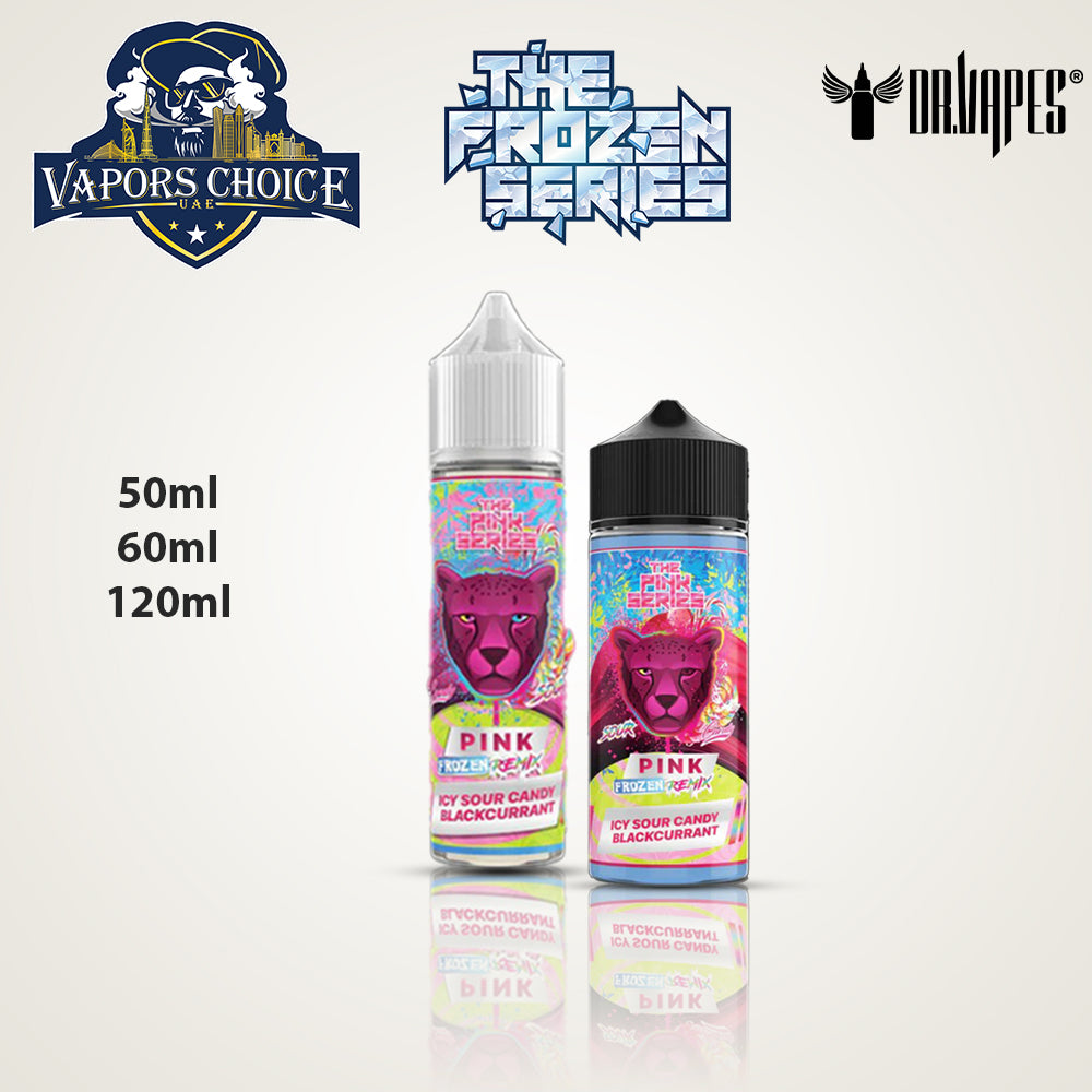 FROZEN SERIES E-LIQUIDS By DR.VAPE PINK FROZEN REMIX UAE Abu Dhabi